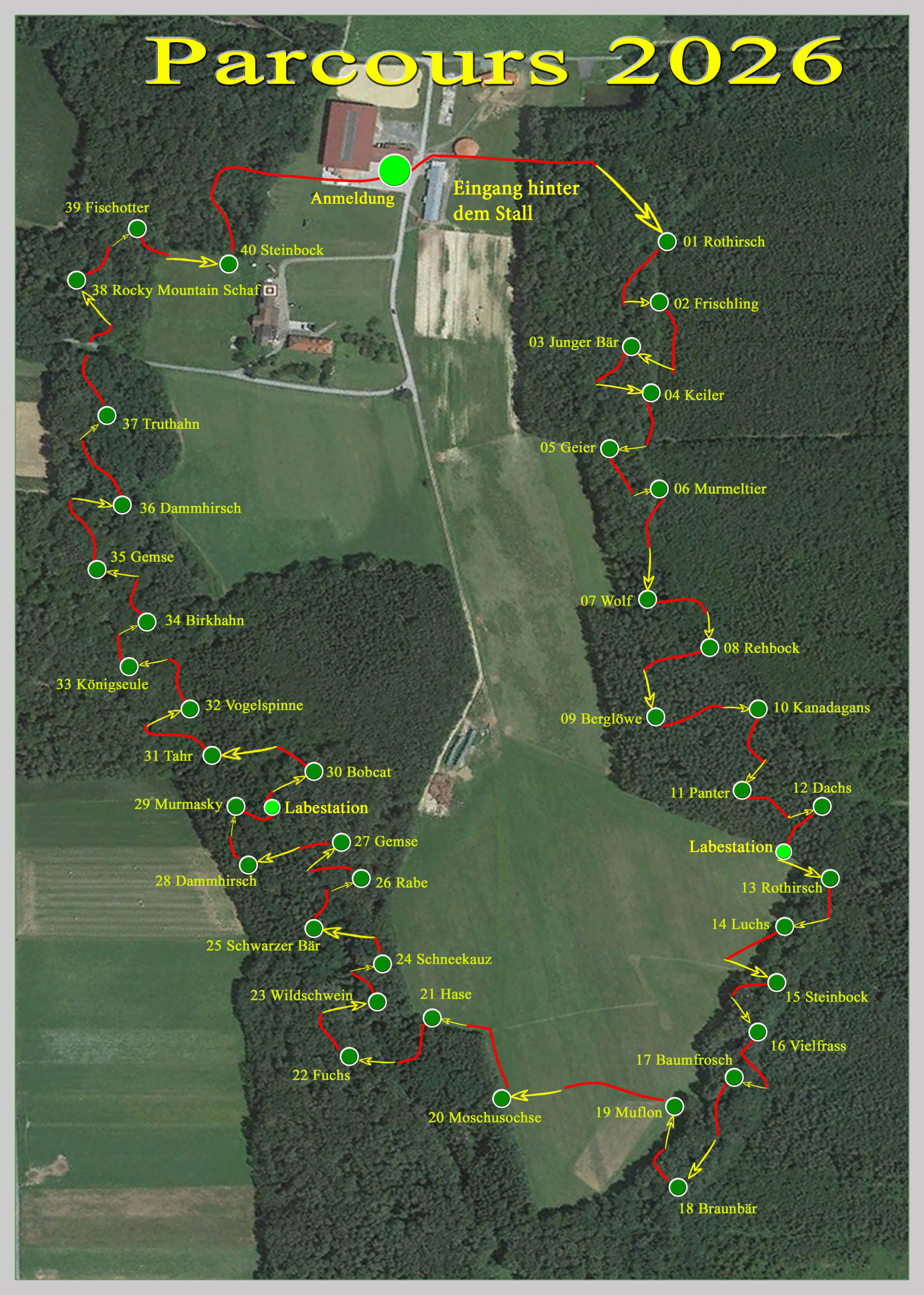 Die Reitanlage
